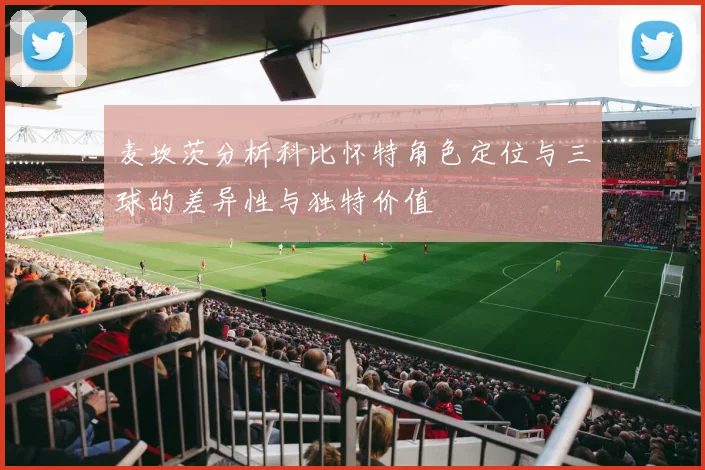 麦坎茨分析科比怀特角色定位与三球的差异性与独特价值